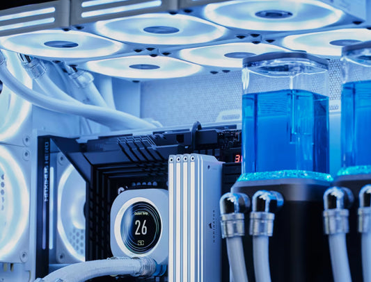 CORSAIR 9000D Custom Build / Dual System / Mo-Ra Anschlüsse / Direct die