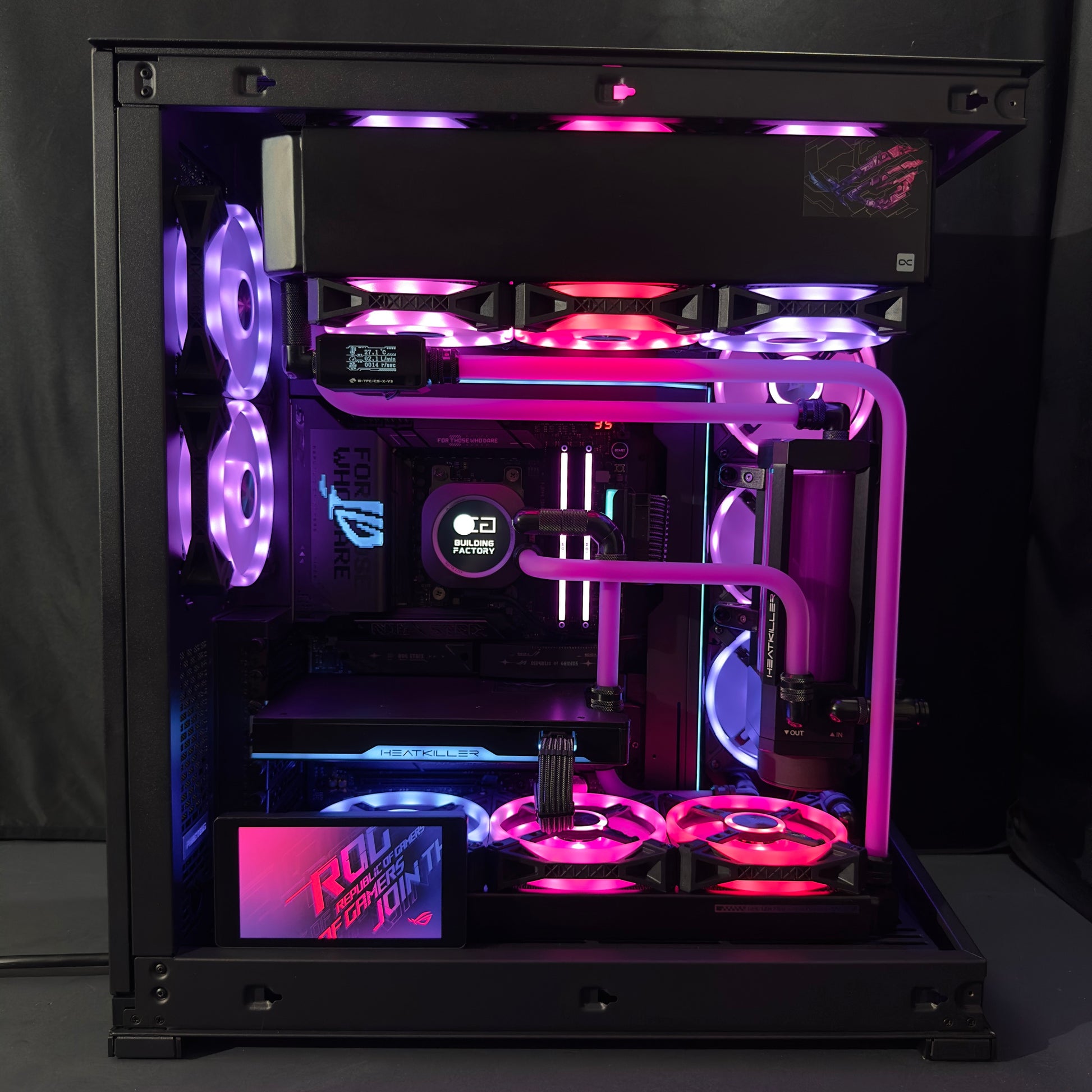 High-End Gaming PC Custom Wasserkühlung Buildingfactory