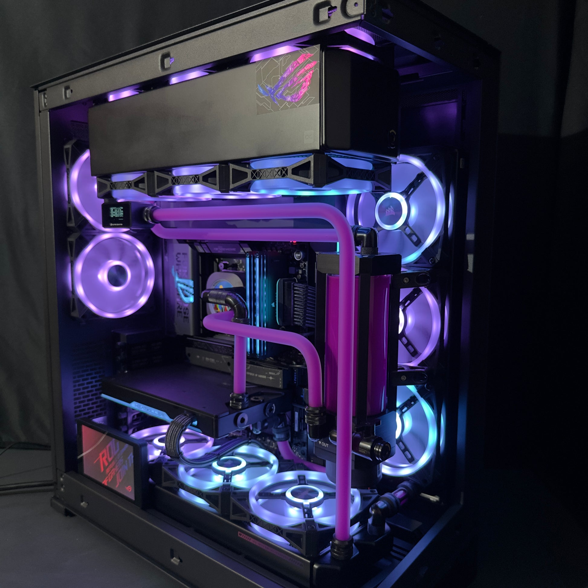 High-End Gaming PC Custom Wasserkühlung ASUS