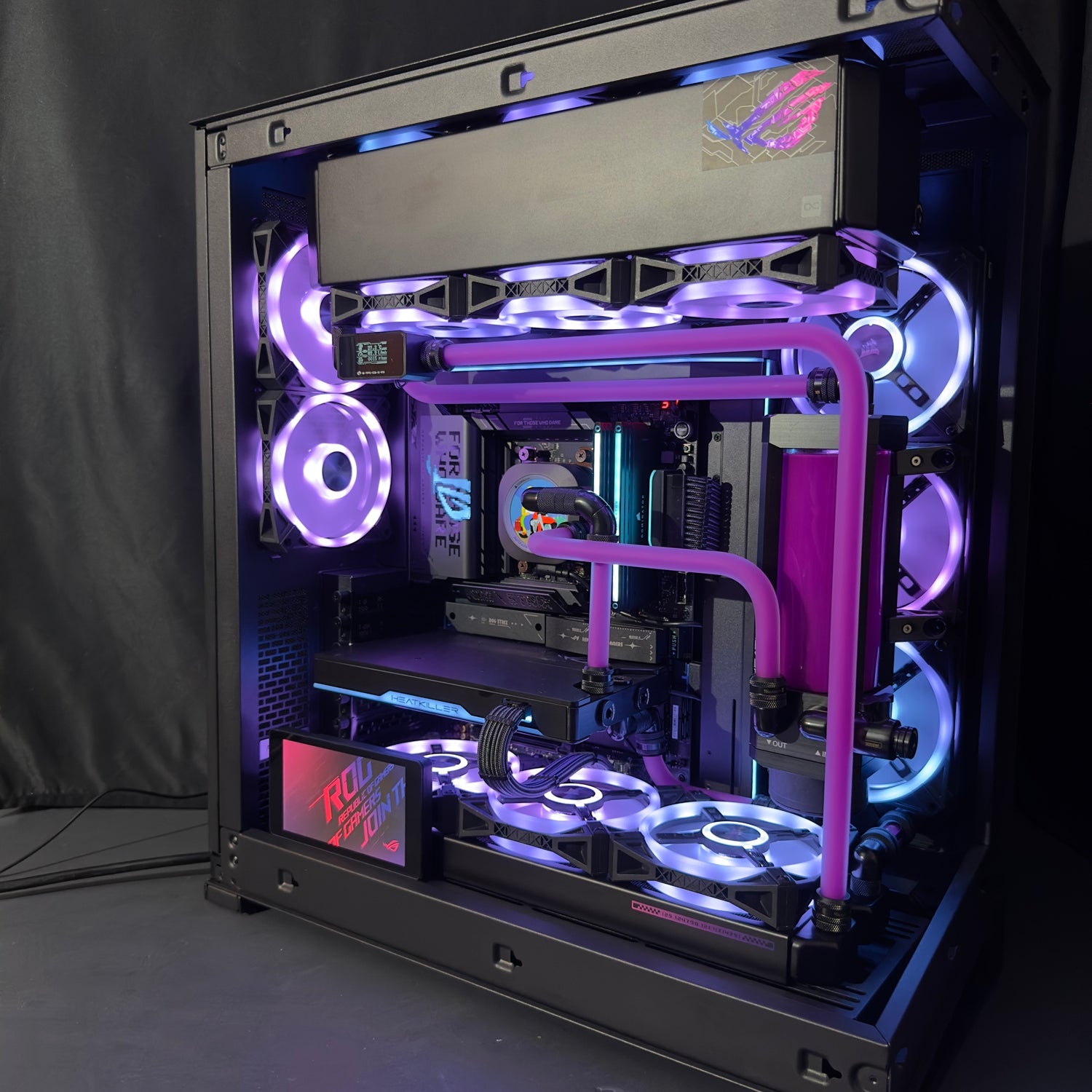 High-End Gaming PC Custom Wasserkühlung Big Tower