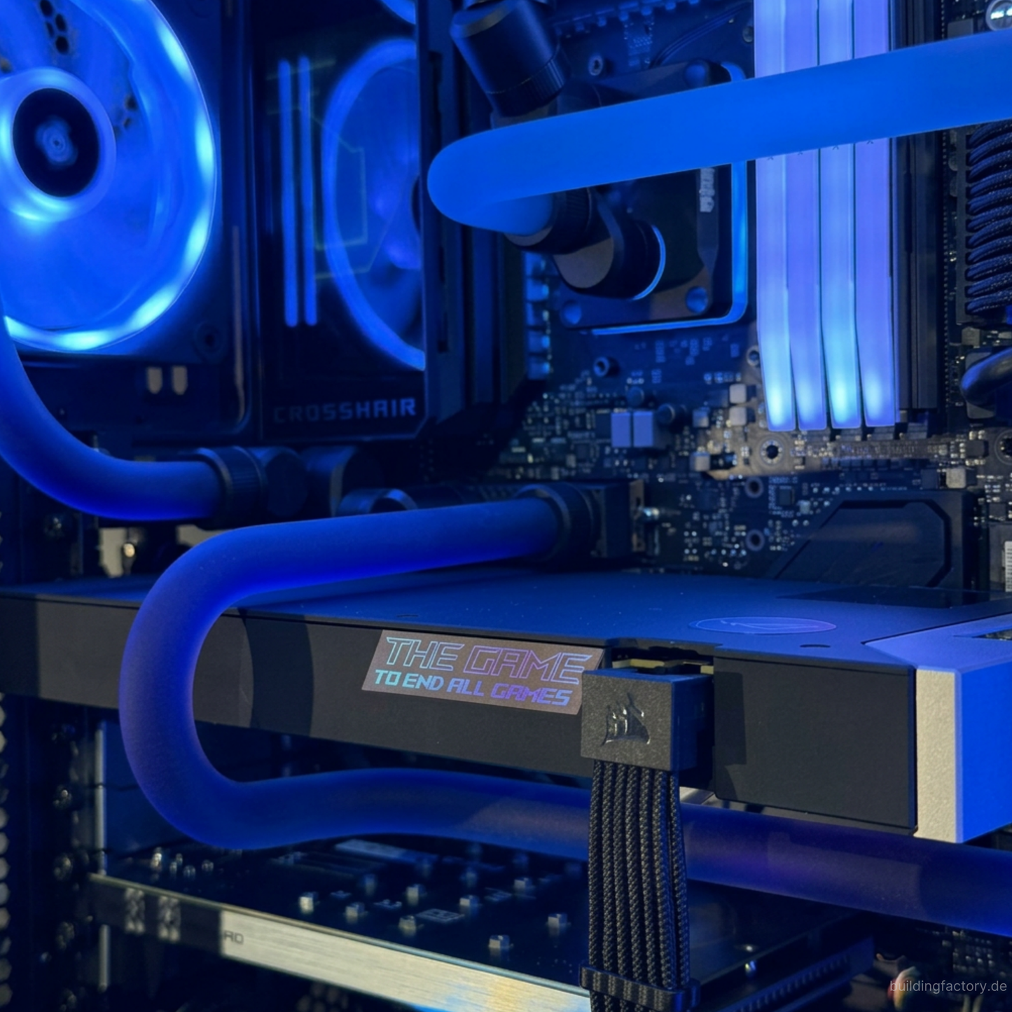 CORSAIR 9000D Custom Build / Dual Loop / Mo-Ra Anschlüsse / Direct die